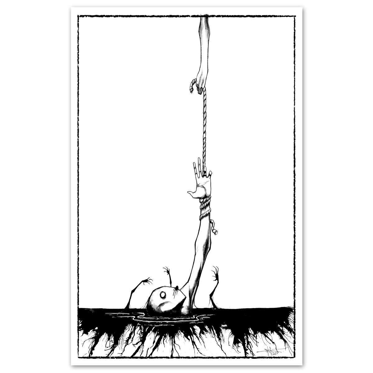 By a Thread Print
