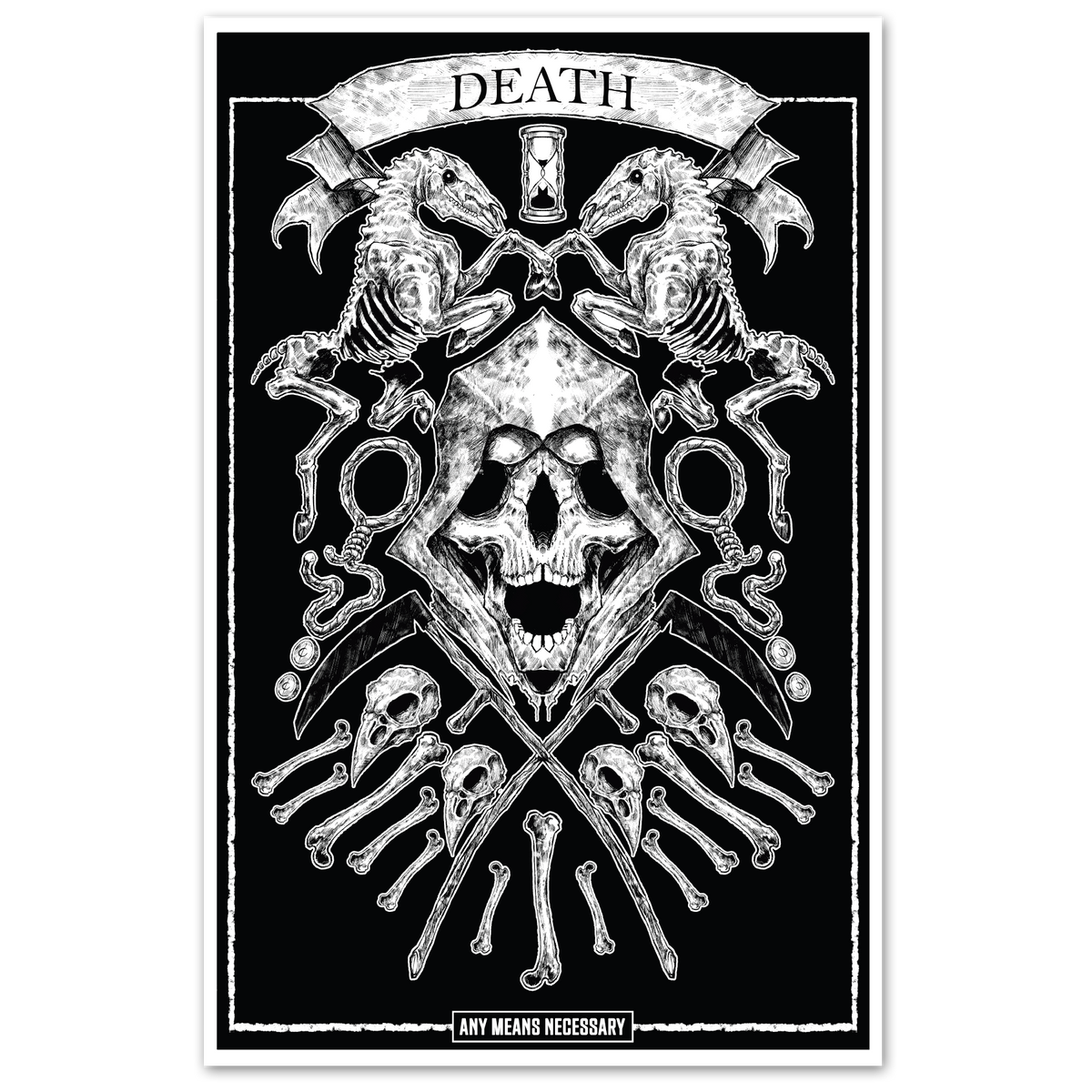 4 Horsemen Death Print