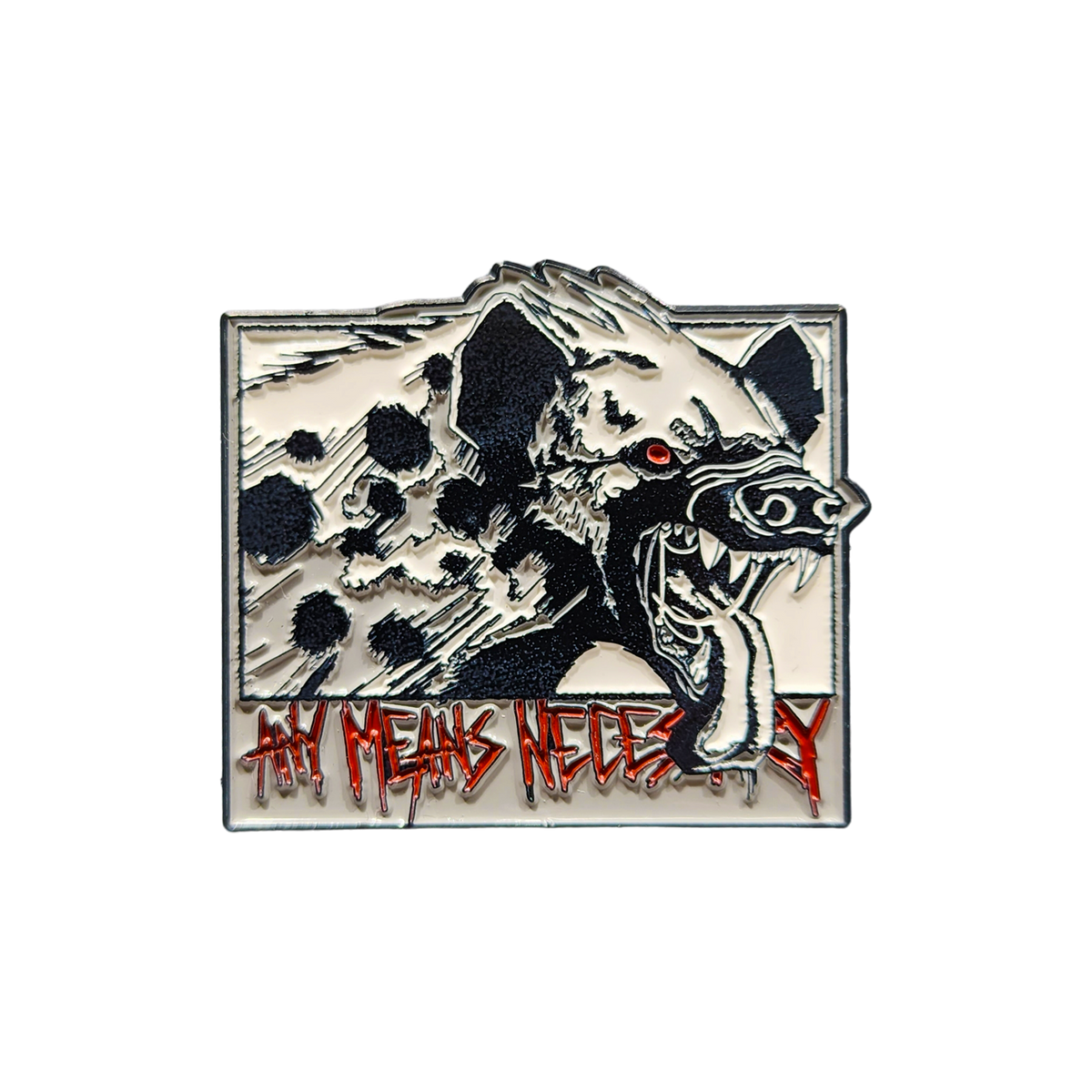 Snarl Enamel Pin