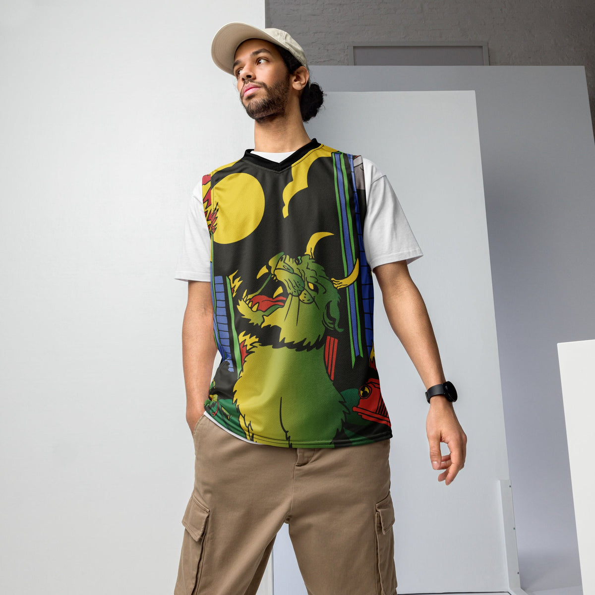 Devil Cat Recycled Basketball Jersey