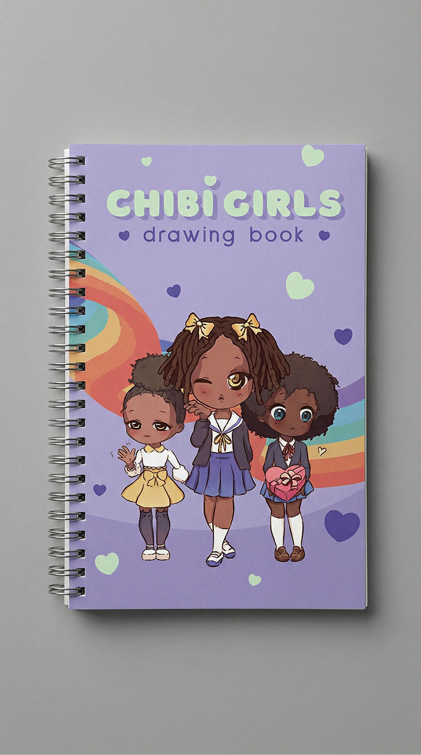 Chibi GIrls Notebook
