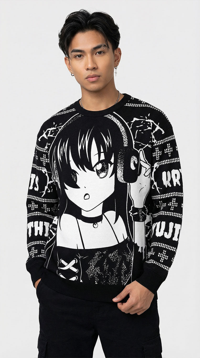 Dark Christmas Ugly Sweatshirt