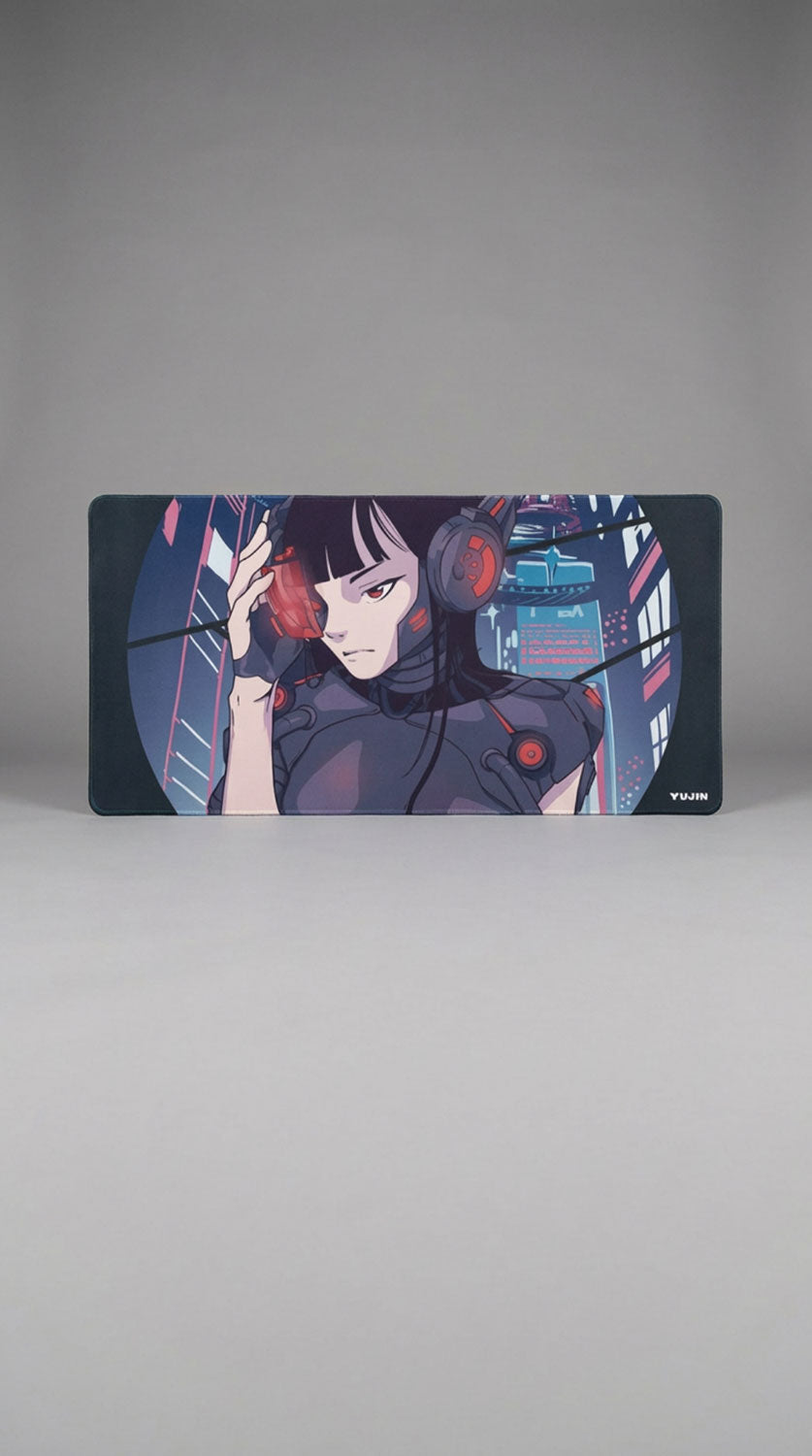 Cyberpunk Girl Gaming Pad