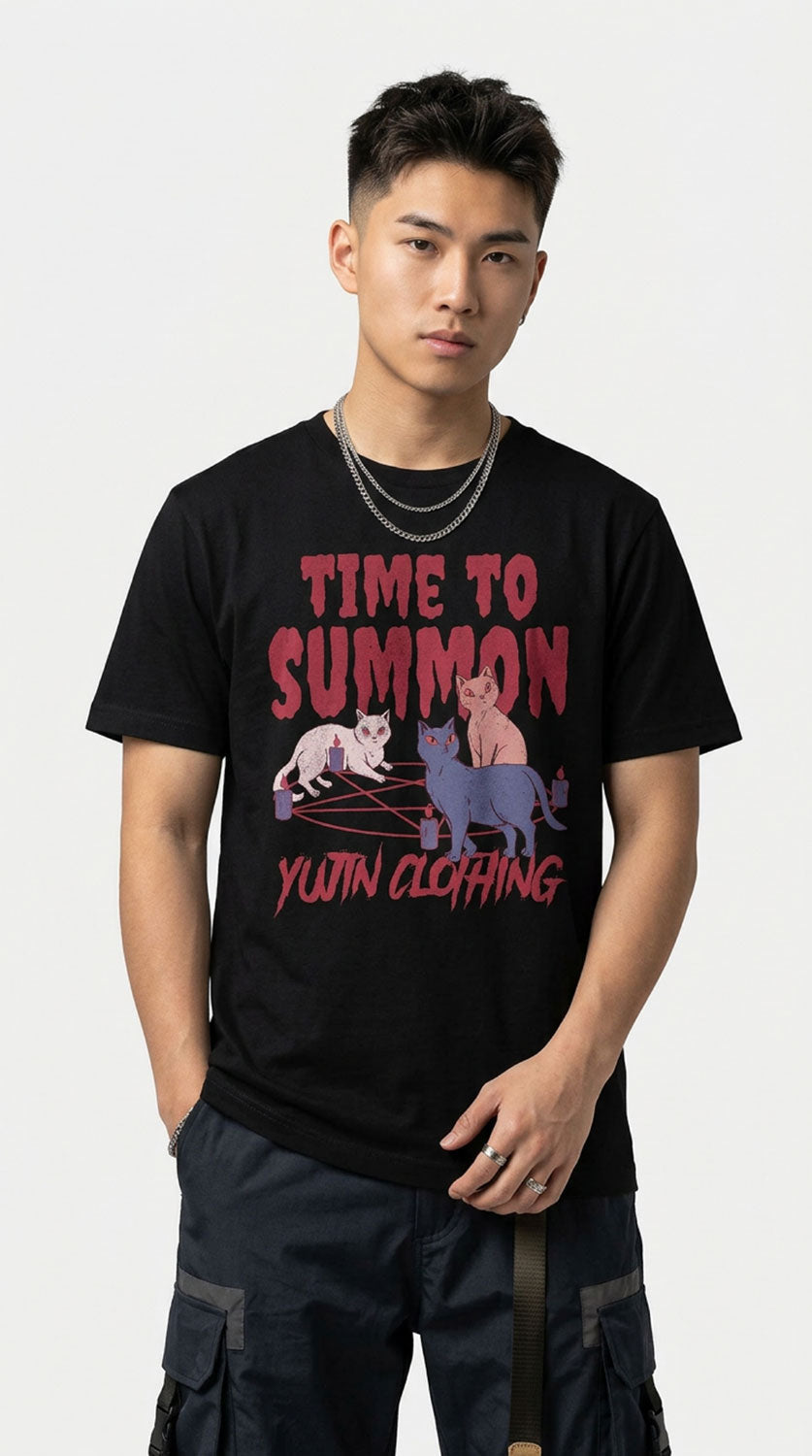 Time To Summon Cat T-Shirt