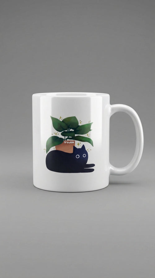 Chilling Cat Mug