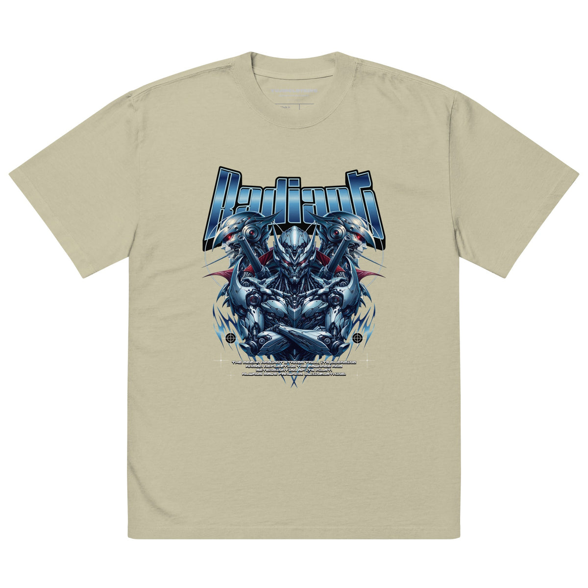 Radiant Oversized Faded T-Shirt