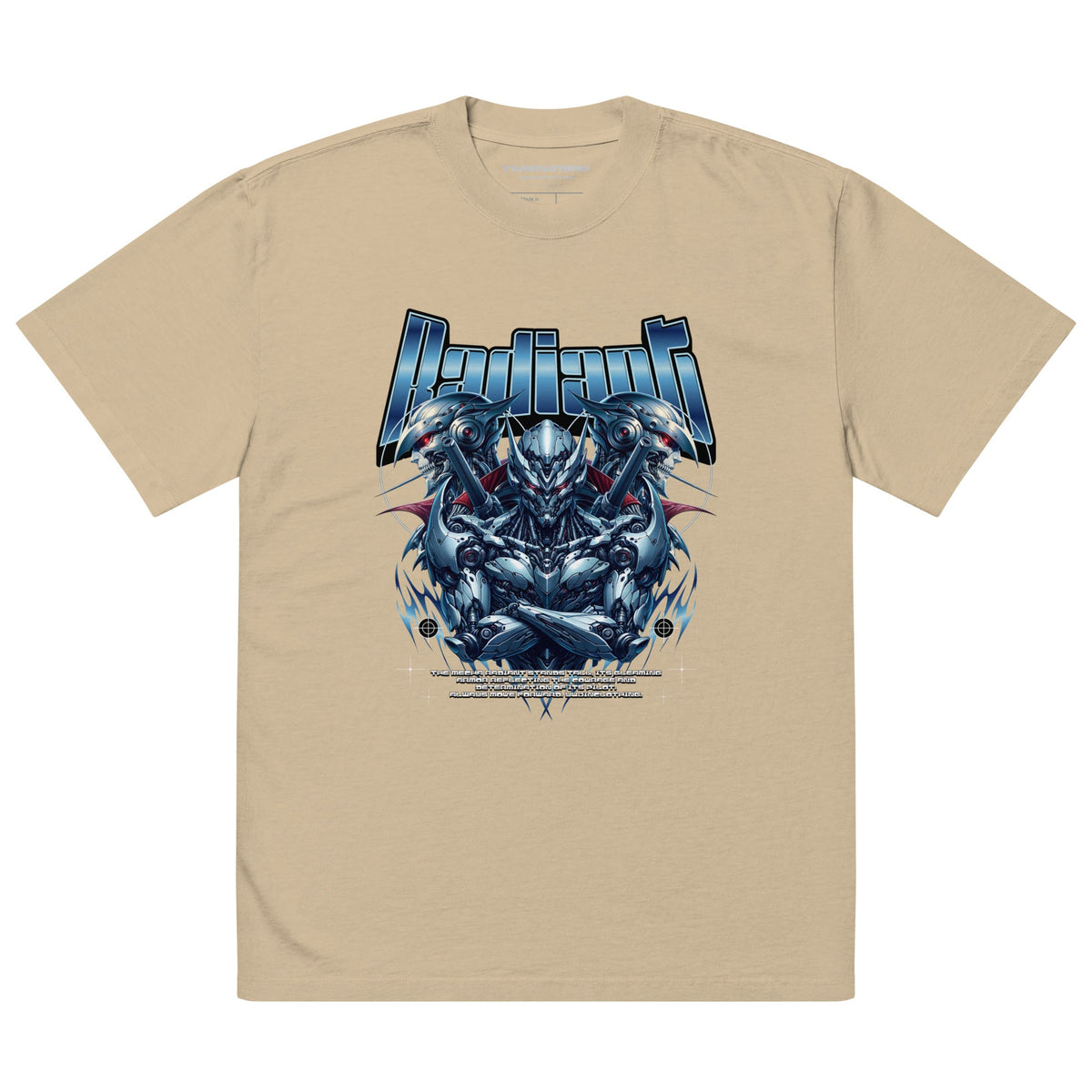Radiant Oversized Faded T-Shirt