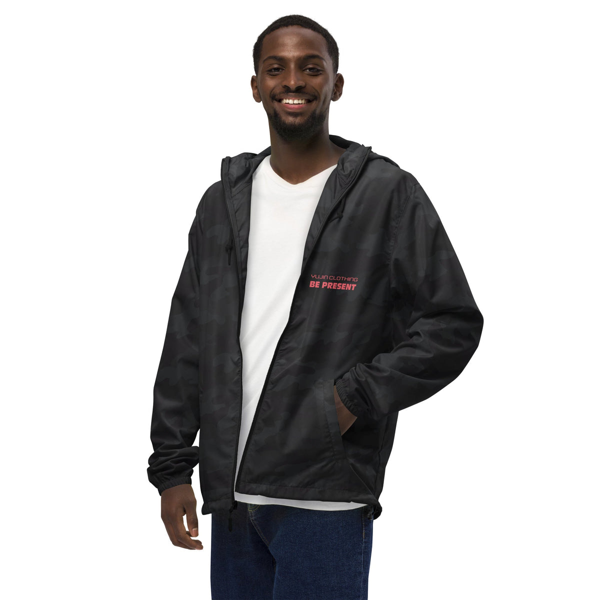 Be Present Windbreaker