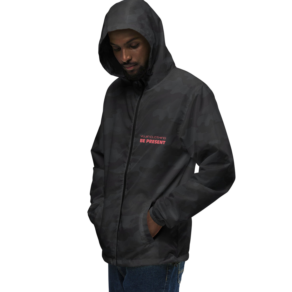 Be Present Windbreaker